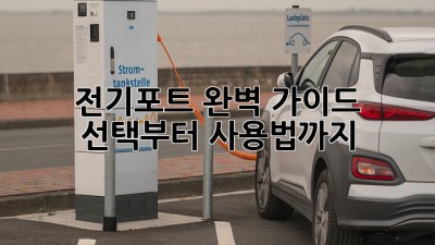 전기포트 완벽 가이드: 선택부터 사용법까지